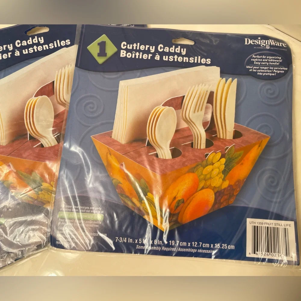 🍴Colorful Cutlery Caddies 🥄
